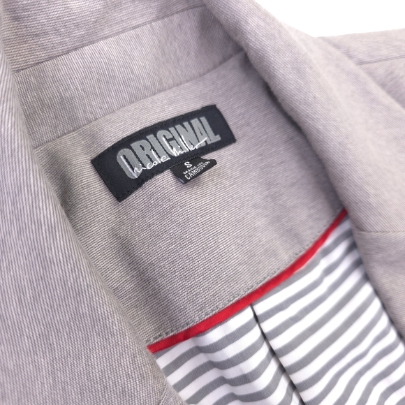 Orignal Nicole Miller Gray Blazer Sz S - Picture 10 of 10